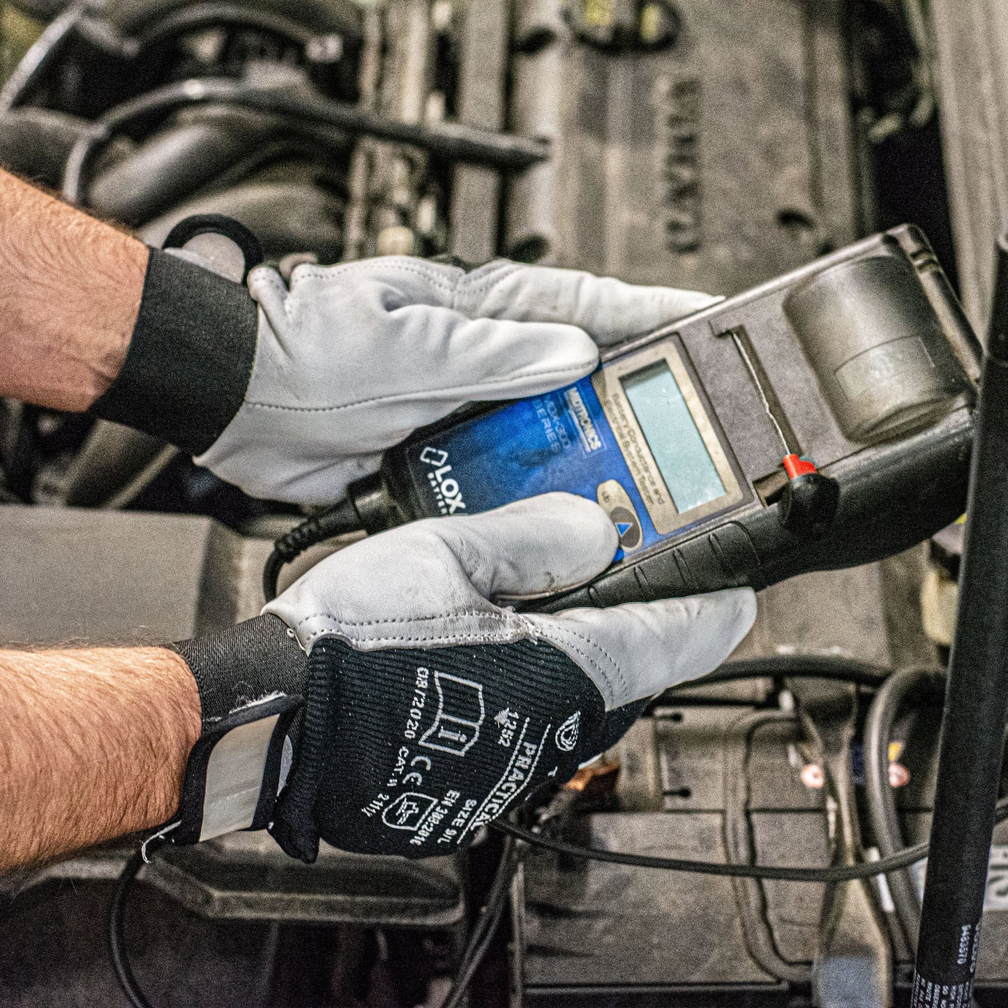 Gants de travail, avec fermeture velcro , 12 paires | TEKSON Practical