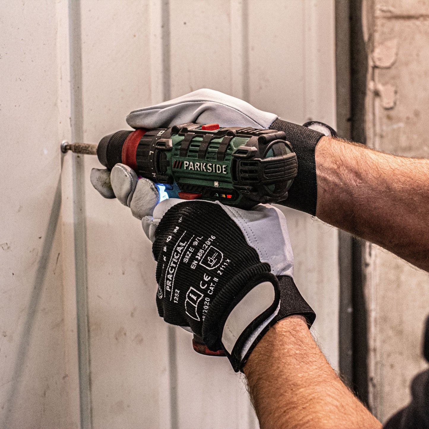 Gants de travail, avec fermeture velcro , 12 paires | TEKSON Practical