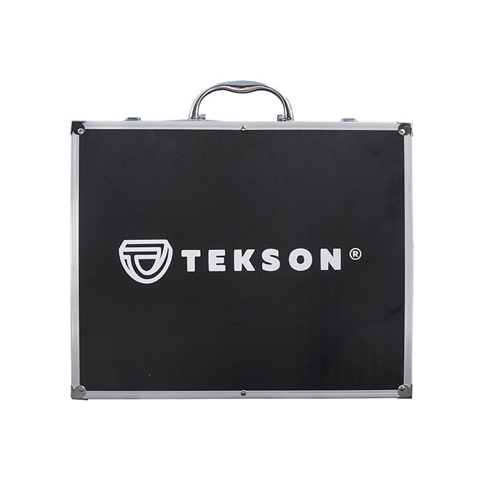 Réchaud à gaz de camping 2en1, dans un étui en aluminium | TEKSON 202098