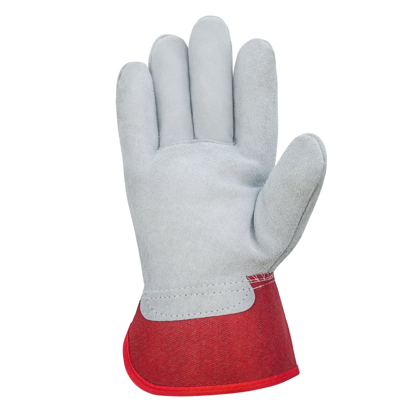Gants de manutention en cuir de bovin 12 paires | TEKSON Durable