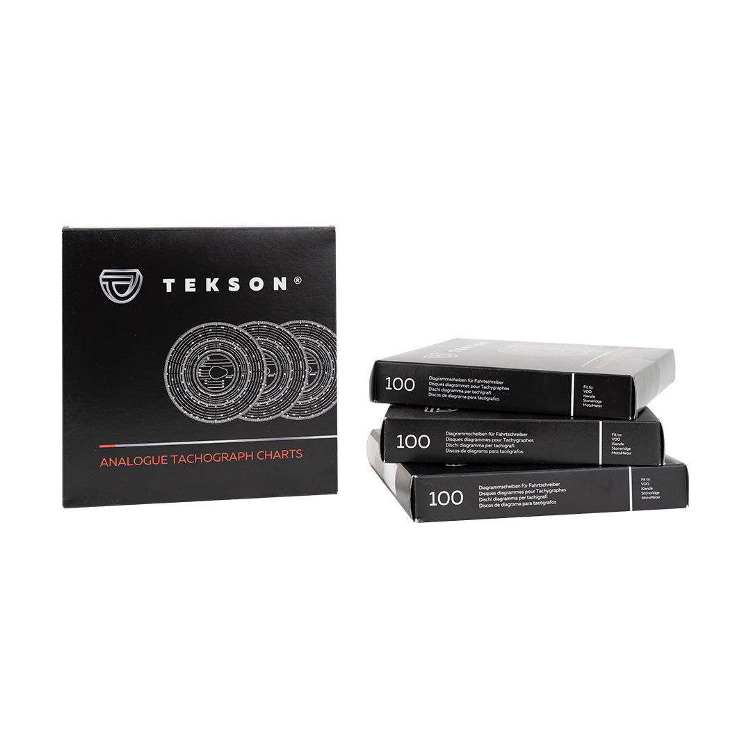 Disques de diagramme pour compteur de vitesse analogique 125 KM/H, 100 pièces par emballage | TEKSON 207003