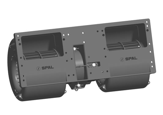 Souffleur radial double Spal 24V, 1 vitesse | 006-B40-22