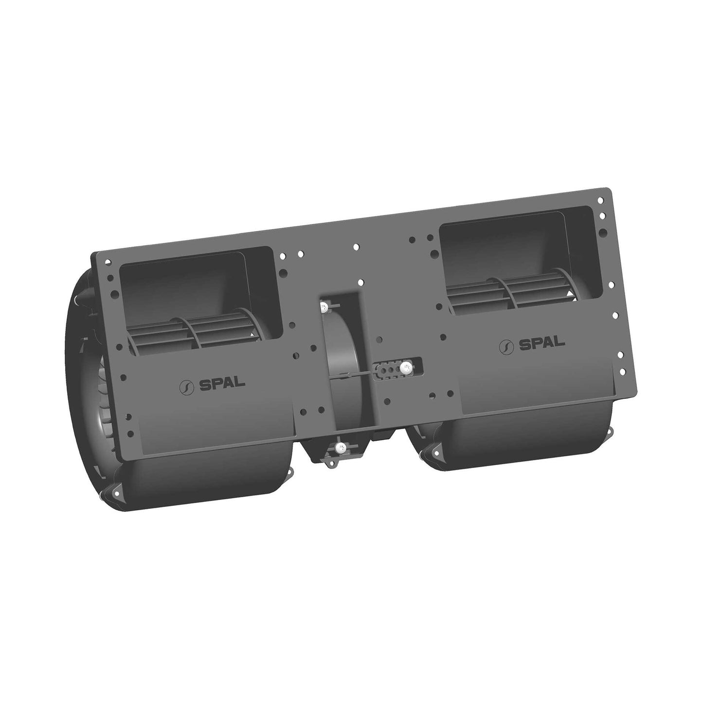 Ventilateur centrifuge double SPAL 24V, 1 vitesse | 006-B50-22