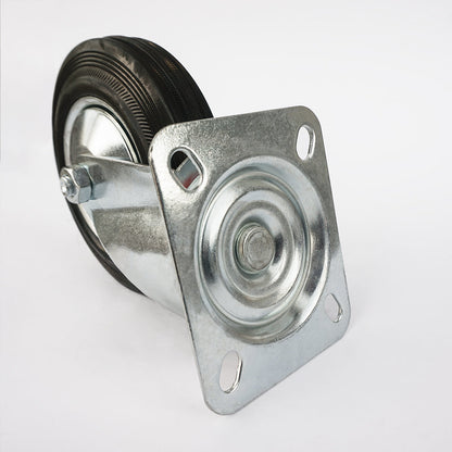 Roulette pivotante, galvanisée, ferrée d'insertion 100 MM | 4001-100
