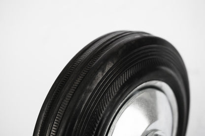 Jeu de roues fixes, galvanisé, montage sur plaque 200 MM | 4002-200