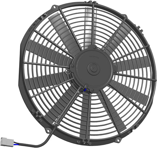 Ventilateur hélicoïde SPAL  12V, 350 MM, soufflant | VA08-AP51/C-23S