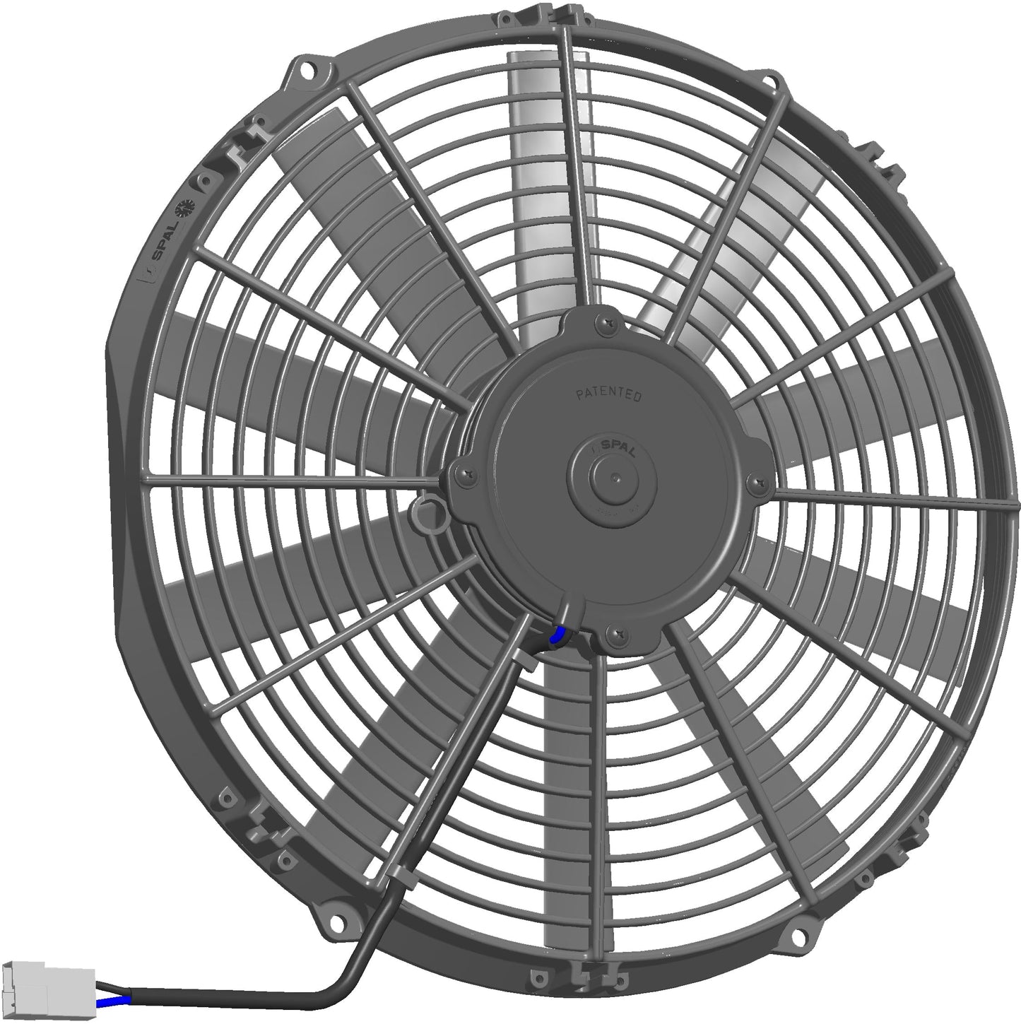 Ventilateur hélicoïde SPAL 12V, 330 MM, soufflant | VA13-AP51/C-35S