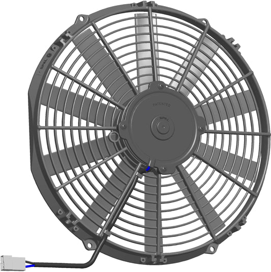 Ventilateur hélicoïde SPAL 12V, 330 MM, soufflant | VA13-AP51/C-35S