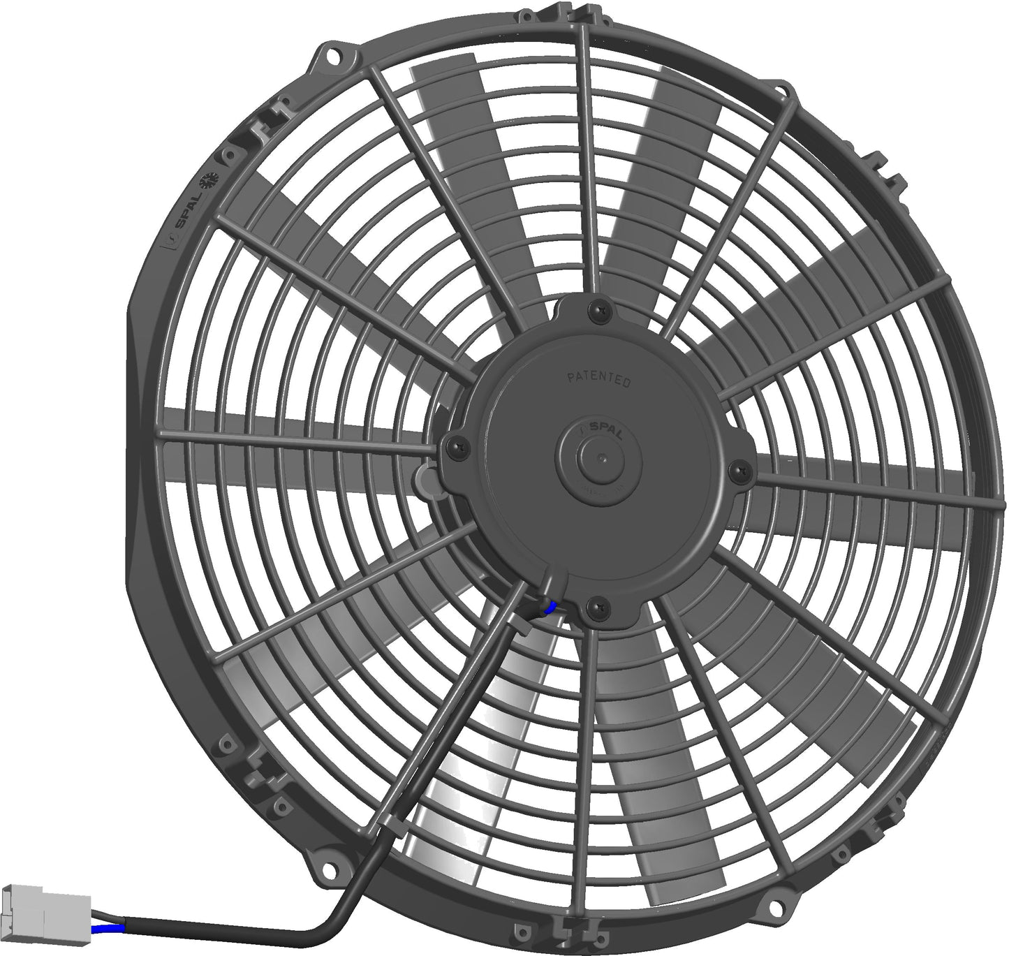 Ventilateur hélicoïde SPAL 12V, 330 MM, soufflant | VA13-AP9/C-35S