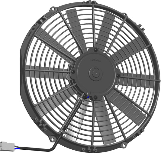 Ventilateur hélicoïde SPAL 12V, 330 MM, soufflant | VA13-AP9/C-35S