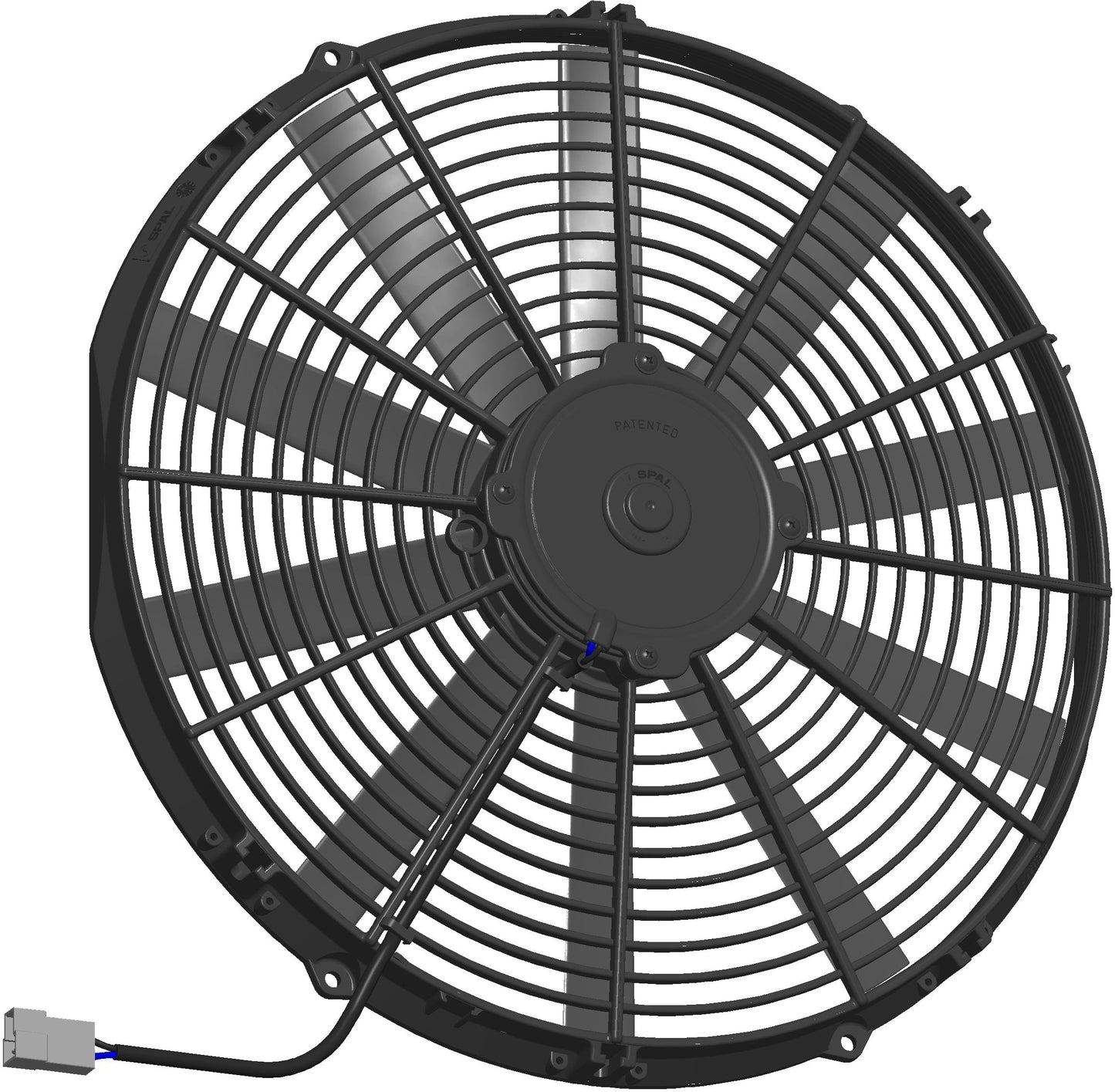 Ventilateur Spal 12V, 385 MM, aspirant | VA18-AP51/C-41A