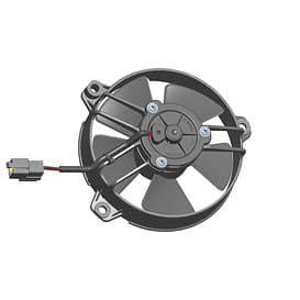 Ventilateur hélicoïde SPAL 12V, 130 MM, aspirant| VA31-A101-46A