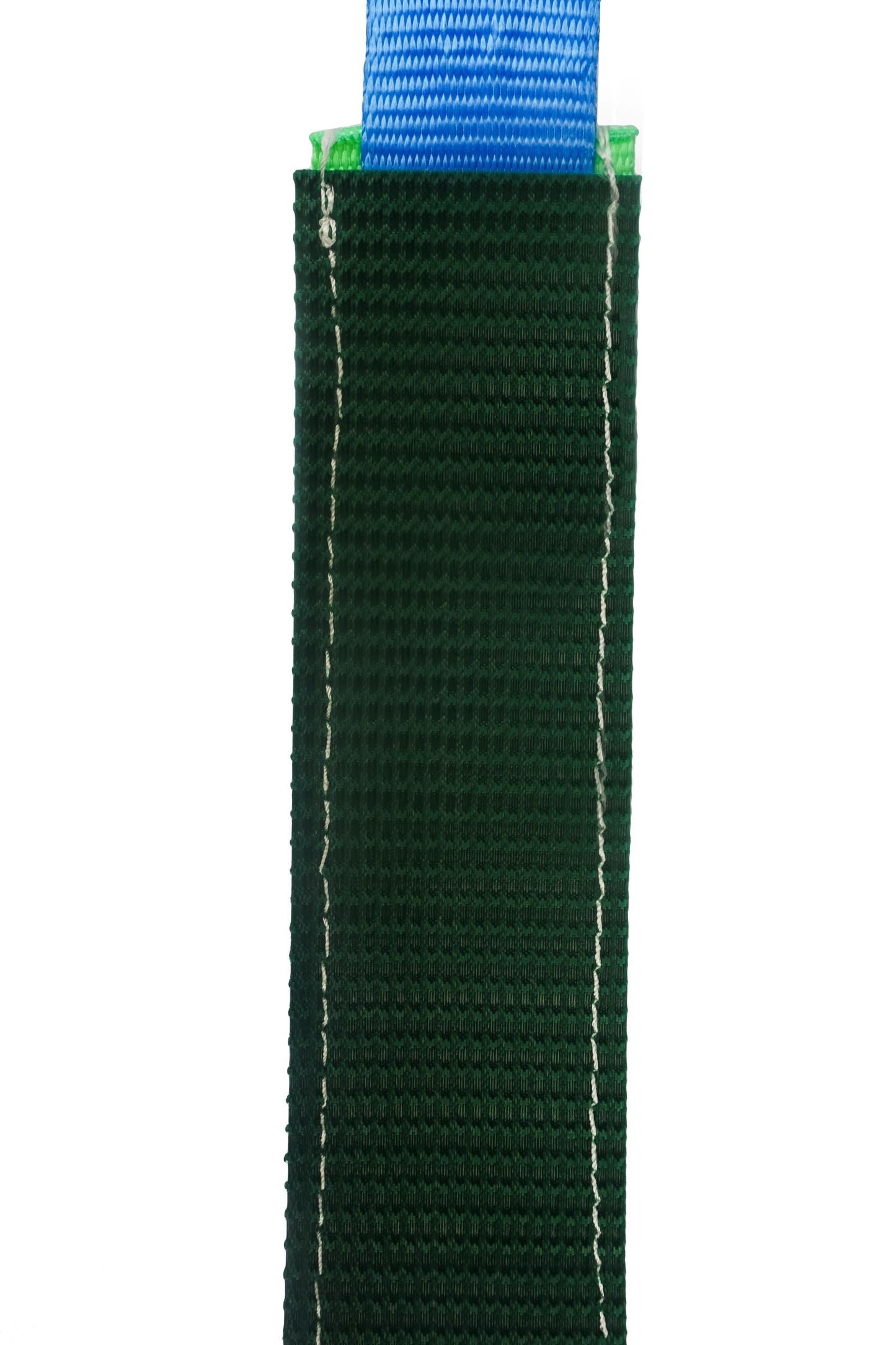 Sangle De Tension 3 Points 4 T Bleu 350 daN Avec Crochet Tourbillonnant Et Tuyau De Protection Vert | TEKSON