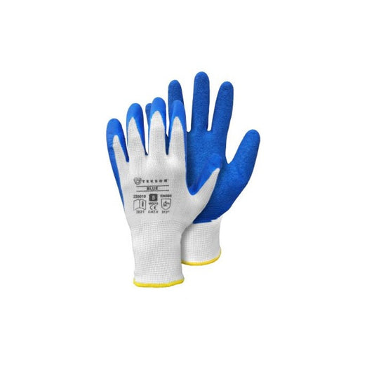 Gants de travail, aérés, 12 paires | TEKSON Blue