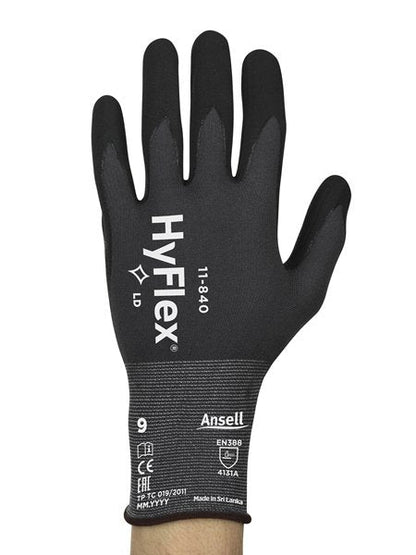 Gants de montage Ansell HyFlex, 12 paires | 11-840