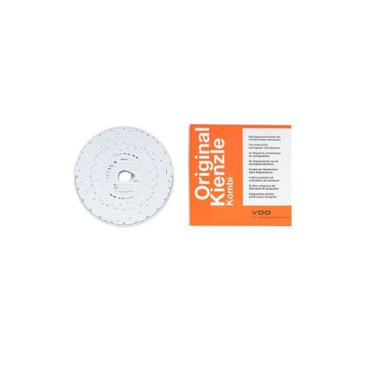 Disques graphiques VDO Kienzle 125 KM/H | 12524EC4K